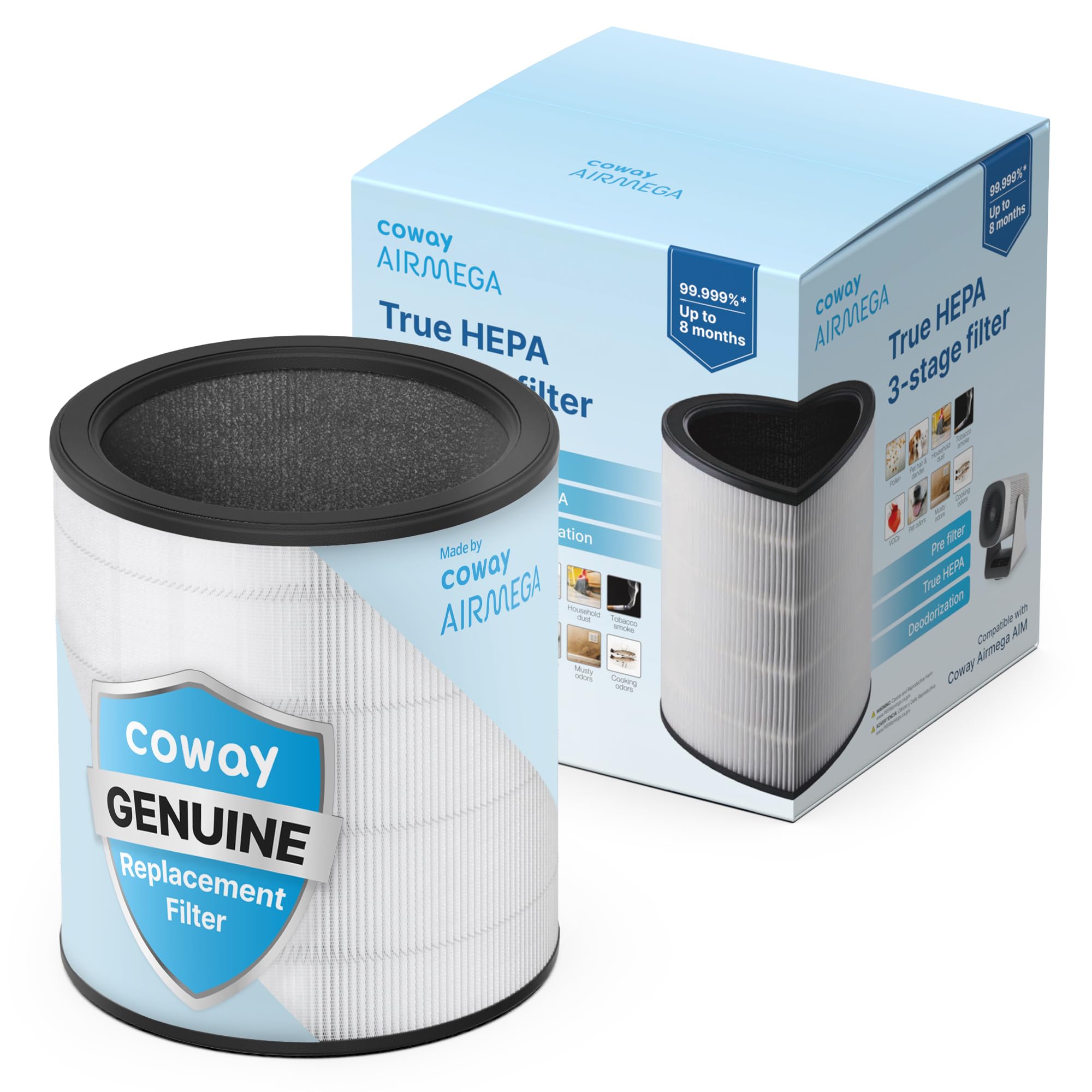 COWAY AIRMEGA 600 フィルター2枚交換ずみ Amazon.com: Coway Airmega Aim Air Purifier Replacement Filter Set
